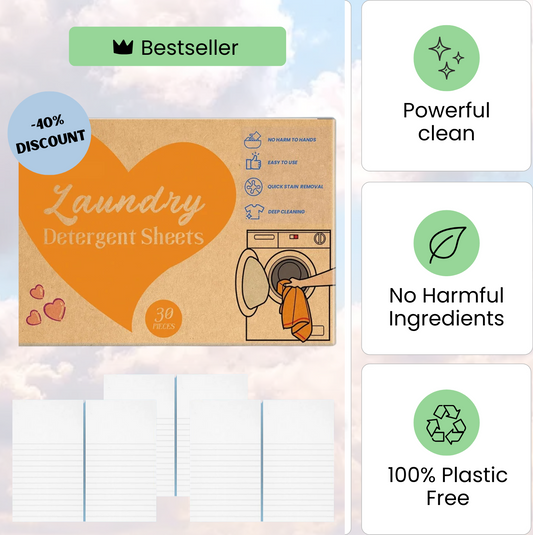 ALL NATURAL LAUNDRY SHEETS | SUMMER SALE